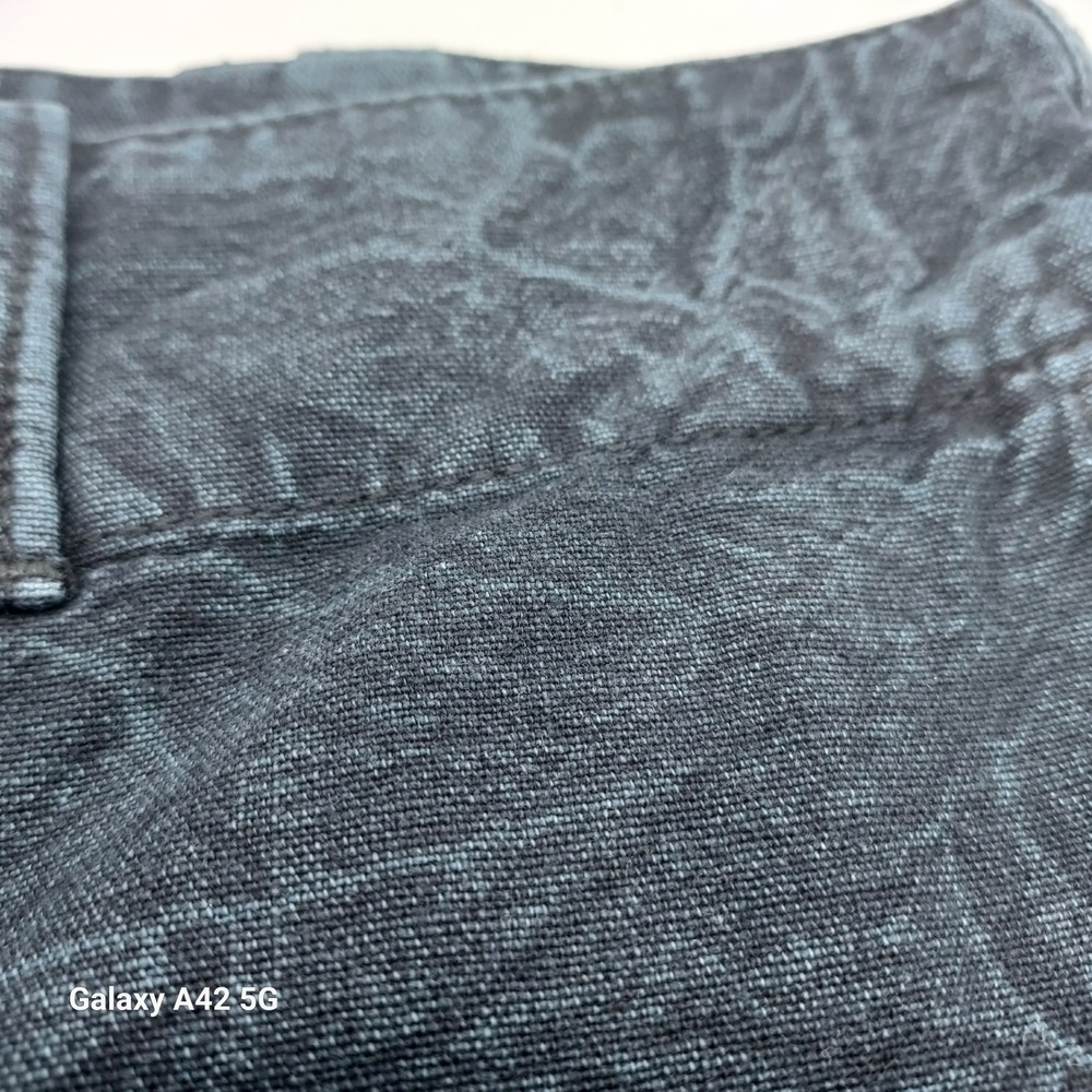 Free People Black Textured Button Fly Shorts OB1654680 Size 14 New‎ - Picture 5 of 9